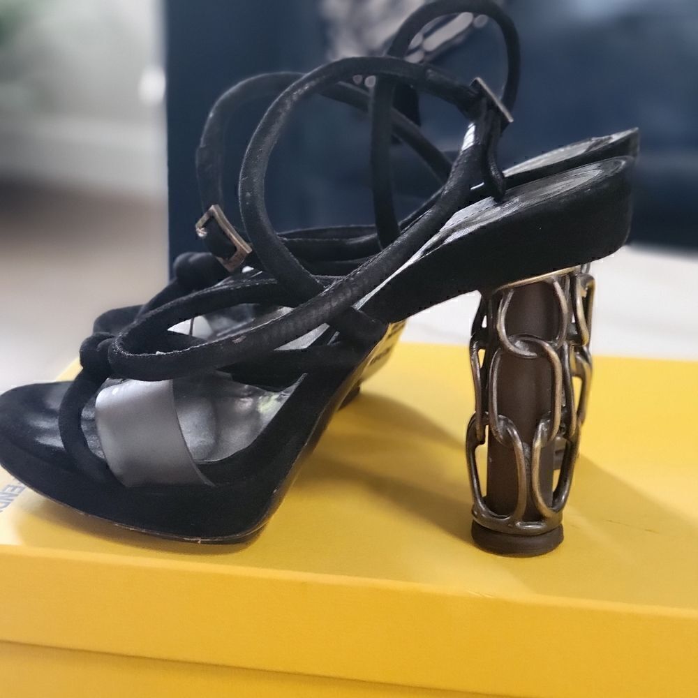 FENDI heels sandals 36 - Picture 6 of 16